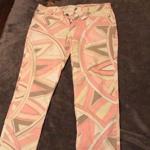 NY&C Patterned Jeans